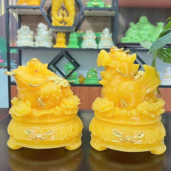  CẶP CÓC -TỲ TO DÁT VÀNG